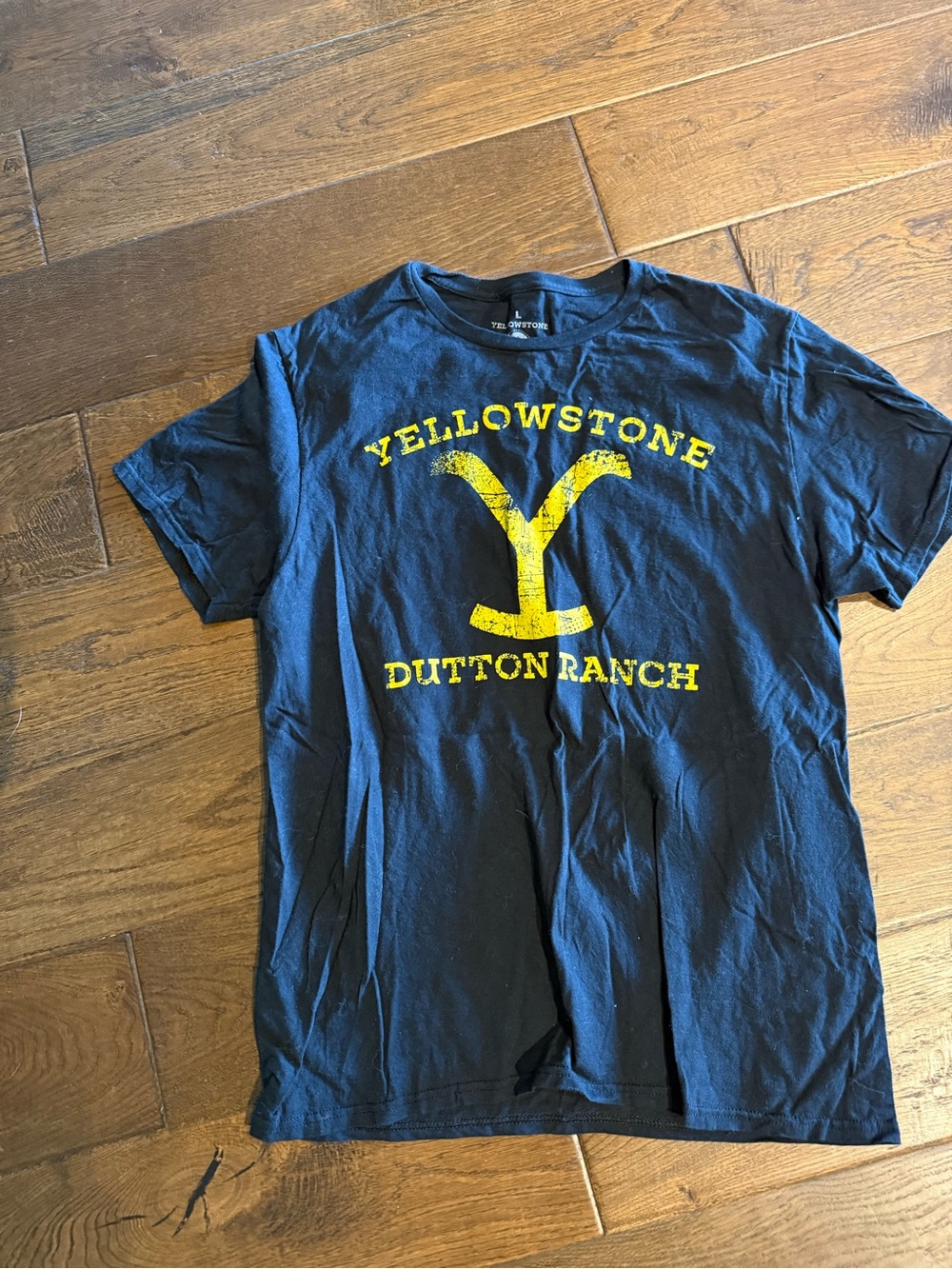 Men’s Yellowstone Dutton Ranch Black Tee